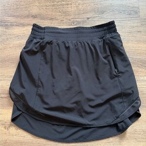 lululemon athletica Jet Black Skort